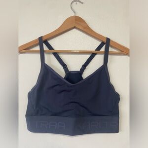 Kari Traa Navy Blue Sports Bra Racerback Medium Support‎ Women's Activewear